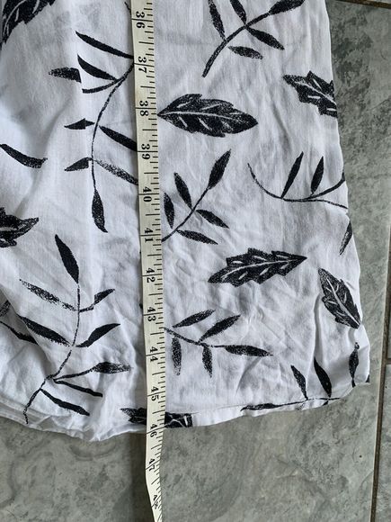 Gudrun Sjoden Floaty Maxi Midi Dress White Floral Smock Size M Boho - Picture 8 of 9